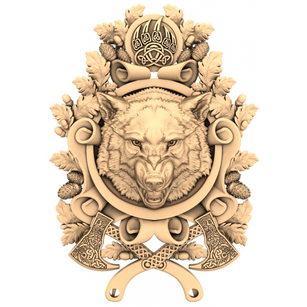 Guardian of the Forest - 3D STL Model for CNC Router Guardian of the Forest - 3D STL Model for CNC Router