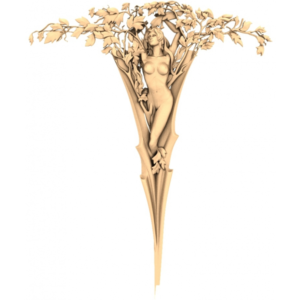 Model 3D STL Nature's Embrace dla CNC Model 3D STL Nature's Embrace dla CNC