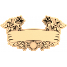 Majestic Reindeer Emblem