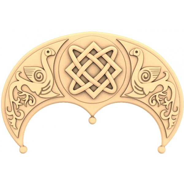 Eternal Harmony Ornament 3D STL Model for CNC Eternal Harmony Ornament 3D STL Model for CNC