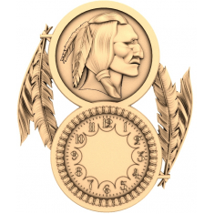 Eternal Timekeeper with Native Spirit