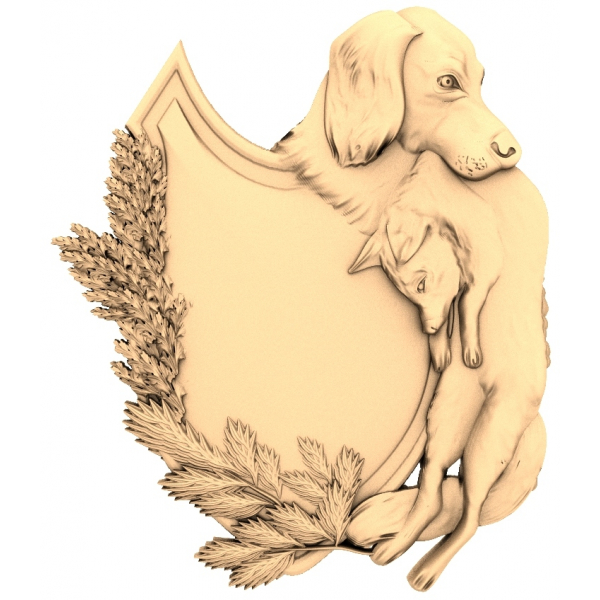 Companionship Emblem 3D Model for CNC Routers