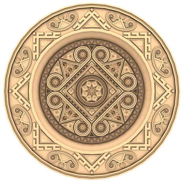 Eternal Harmony Panel 3D STL Model for CNC Routers Eternal Harmony Panel 3D STL Model for CNC Routers