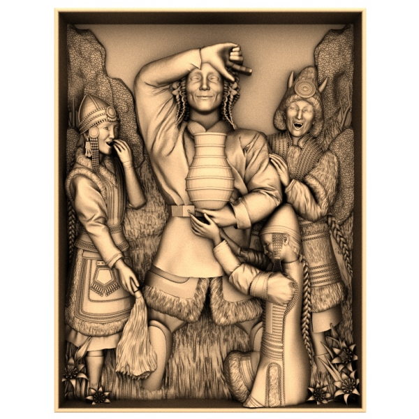 Episk Slavic Tale 3D STL-model Episk Slavic Tale 3D STL-model