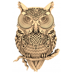 Mystic Owl Relief