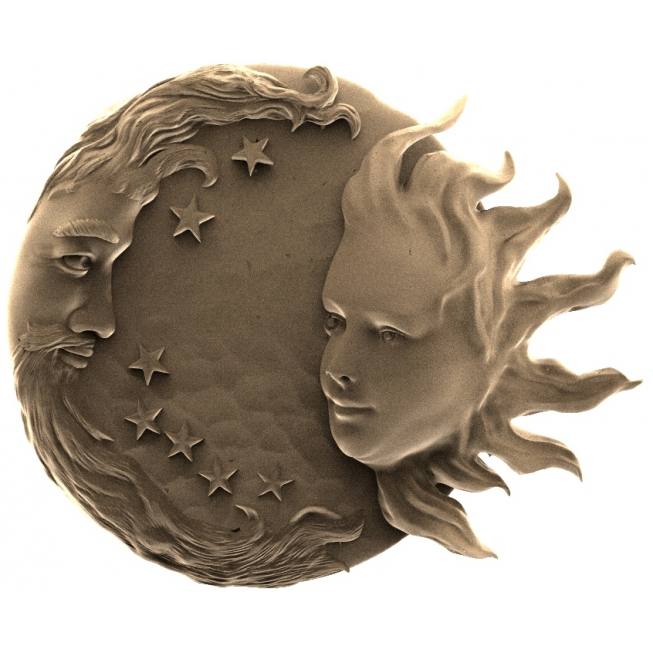 Celestial Harmony 3D STL-Modell für CNC-Fräser