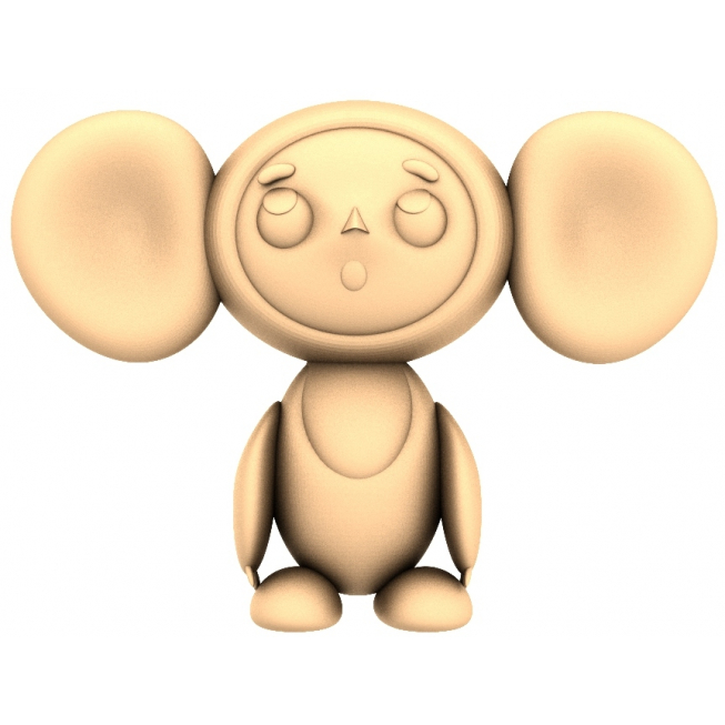 Cheerful Companion 3D Model for CNC