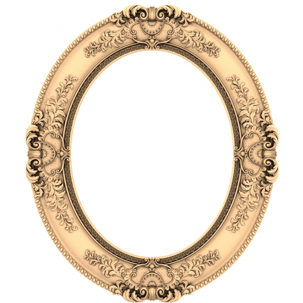 Baroque Elegance 3D Model for CNC Baroque Elegance 3D Model for CNC