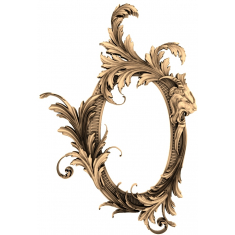 Baroque Flourish Frame
