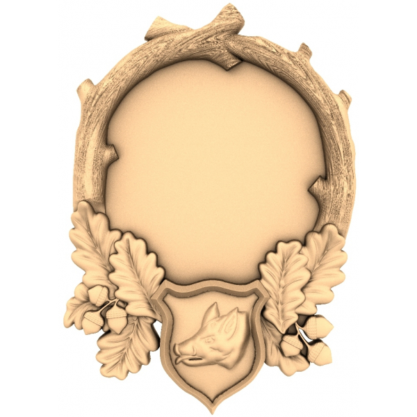 گراز وحشی Crest 3D STL مدل های CNC و چاپ 3D گراز وحشی Crest 3D STL مدل های CNC و چاپ 3D