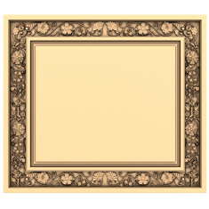 Elegant Floral Frame