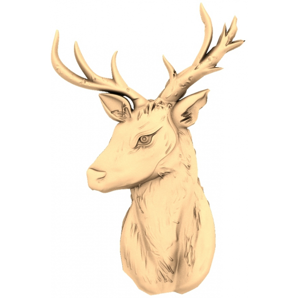 Majestic Stag 3D-Modell für CNC-Fräser