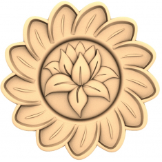 Lotus Blossom Medallion