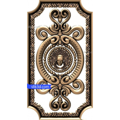 Rilievo emblema Medusa