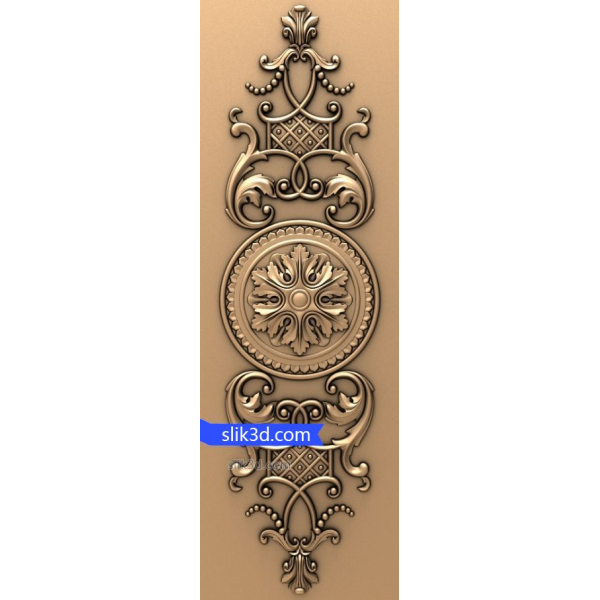 Baroque Elegance 3D Model STL