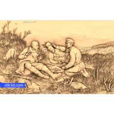Hunters Rest 3D Relief