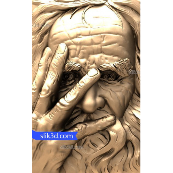 CNC용 Wise Sage 3D STL 모델