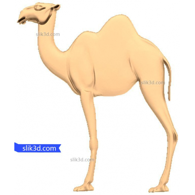 Character "Camel" | STL - 3D model for CNC