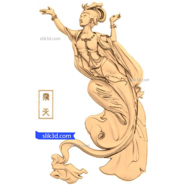 Celestial Empress 3D STL-model Celestial Empress 3D STL-model