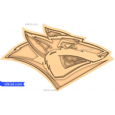 Fierce Wolf Emblem