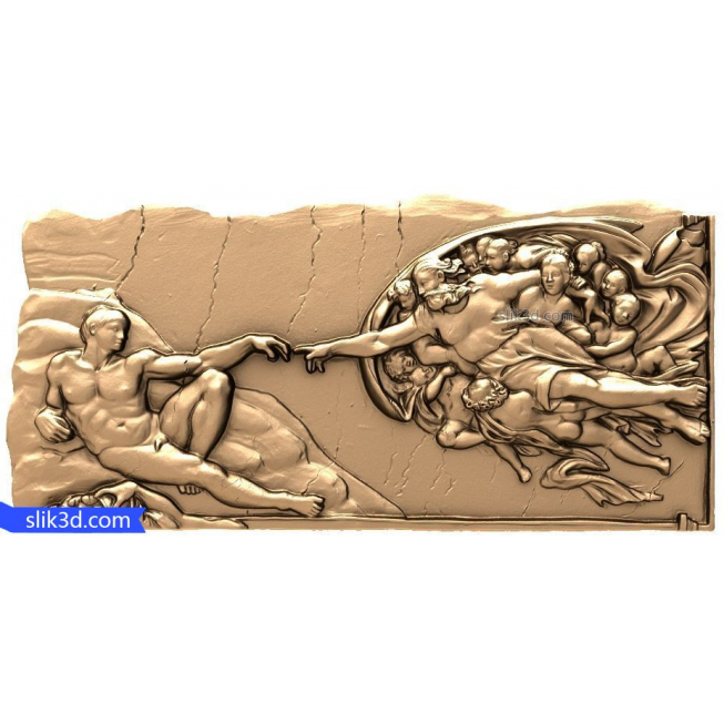 Bas-relief "Bas-relief #7" | STL - 3D model for CNC