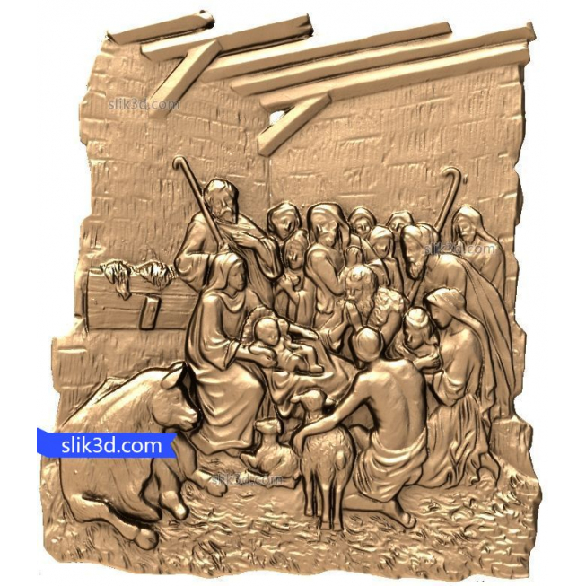 Bas-relief "Bas-relief #24" | STL - 3D model for CNC