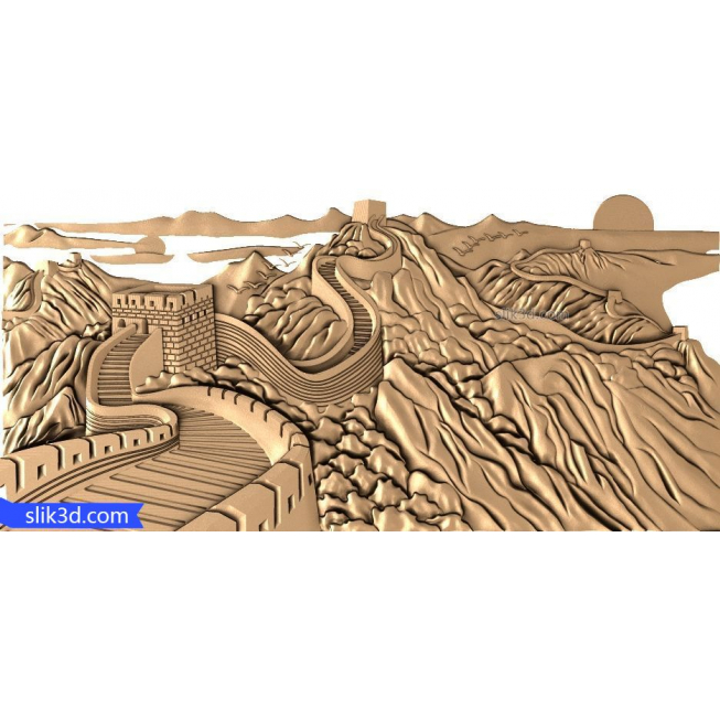 Bas-relief "Bas-relief #30" | STL - 3D model for CNC