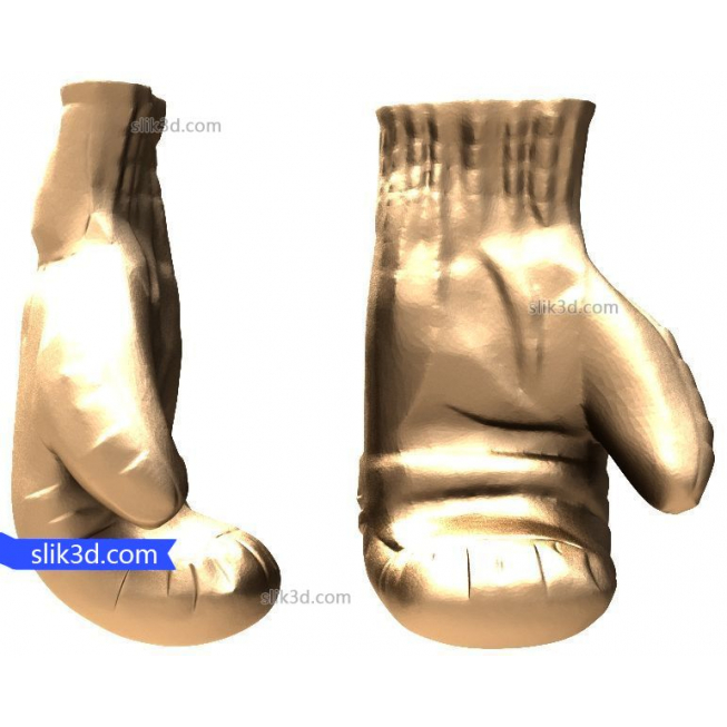 Bas-relief "Gloves" | STL - 3D model for CNC