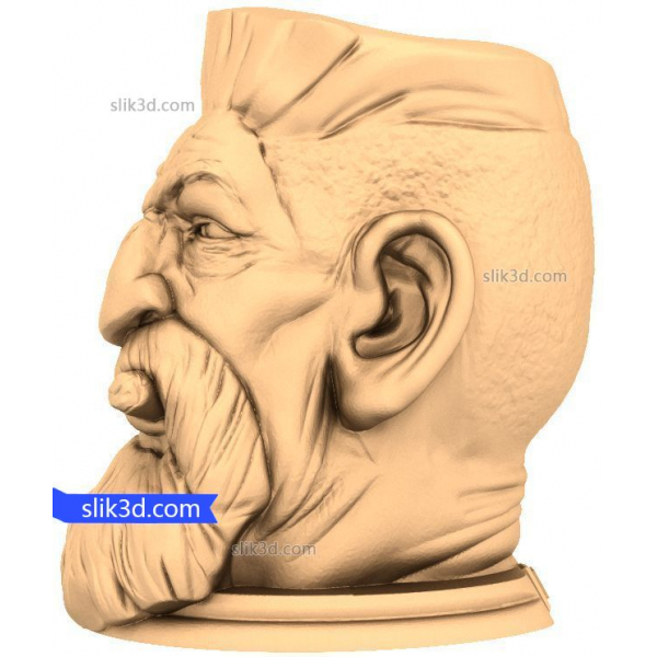 Elder Sage 3D-model til CNC- og 3D-print