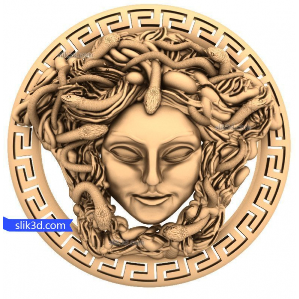 Medusa's Gaze 3D STL Model for CNC and 3D Printing Medusa's Gaze 3D STL Model for CNC and 3D Printing