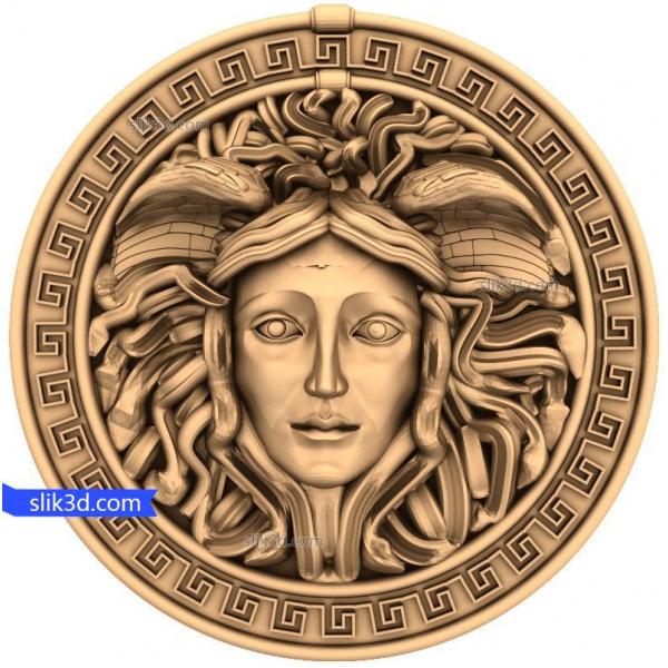 Medusa's Gaze 3D STL Model for CNC and 3D Printing Medusa's Gaze 3D STL Model for CNC and 3D Printing