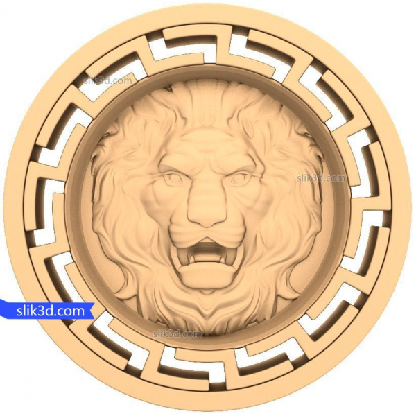 Lion's Roar - 3D STL model za CNC rezkalnik Lion's Roar - 3D STL model za CNC rezkalnik