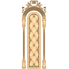 Utsmyckad Regal Panel