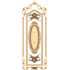 Utsmyckad eleganspanel