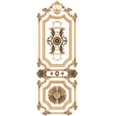 Rococo Elegance Panel