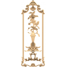 Opulent Floral Vertical Decor