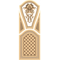 Majestätisk blommig gobelängpanel