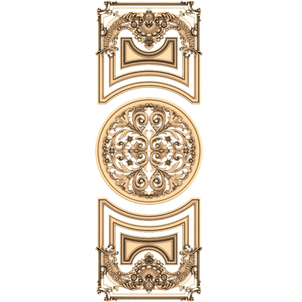 Regal Flourish 3D STL Modell für CNC Regal Flourish 3D STL Modell für CNC