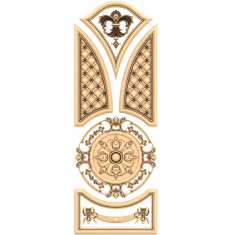 Dekorativ florentinsk majestät