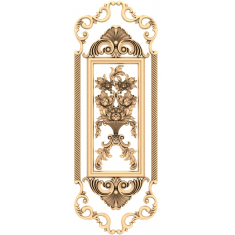 Blommig symfonipanel