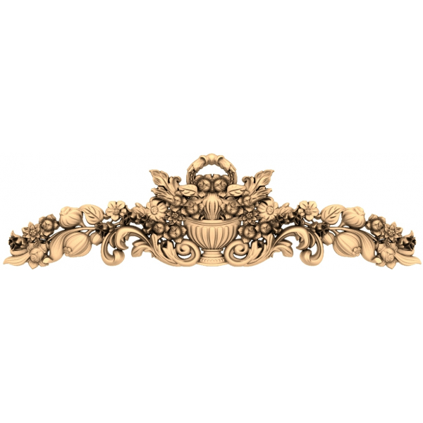 CNC용 Floral Symphony 3D STL 모델 CNC용 Floral Symphony 3D STL 모델