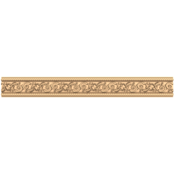 Baroque Elegance Panel 3D STL Model for CNC Baroque Elegance Panel 3D STL Model for CNC