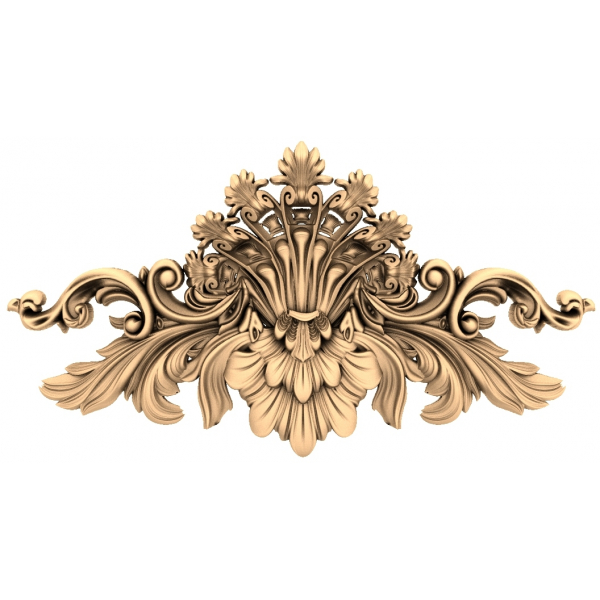Floral Elegance Decorative Panel 3D STL Model Floral Elegance Decorative Panel 3D STL Model