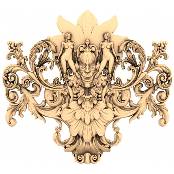 Mystický Foliate Ensemble 3D STL model pro CNC Mystický Foliate Ensemble 3D STL model pro CNC