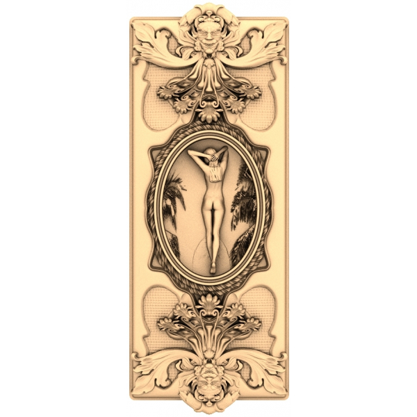 Serenity in Relief 3D Decorative Panel Serenity in Relief 3D Decorative Panel