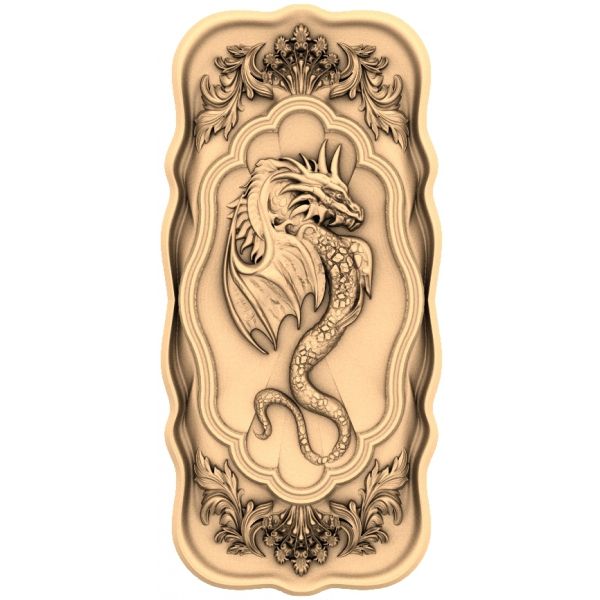 Dragon Majesty Relief - Exquisite 3D STL Model for CNC Dragon Majesty Relief - Exquisite 3D STL Model for CNC