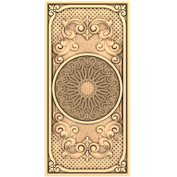 Ethereal Elegance 3D Dekoratives Panel STL-Datei für CNC Ethereal Elegance 3D Dekoratives Panel STL-Datei für CNC