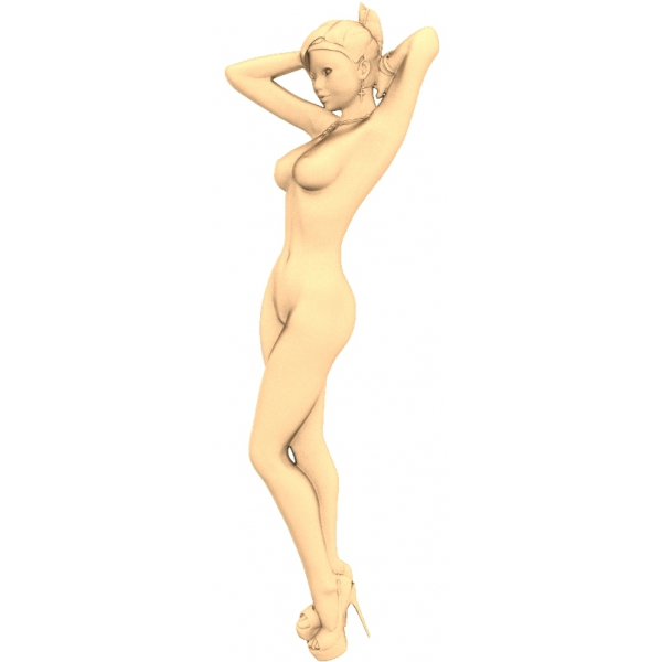 Graceful Muse 3D Model สำหรับ CNC และการพิมพ์ 3D Graceful Muse 3D Model สำหรับ CNC และการพิมพ์ 3D