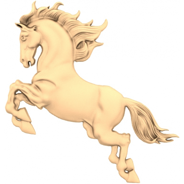 Majestic Stallion 3D Model for CNC and 3D Printing Majestic Stallion 3D Model for CNC and 3D Printing