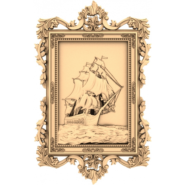 Majestic Voyage 3D STL Model for CNC Machines Majestic Voyage 3D STL Model for CNC Machines